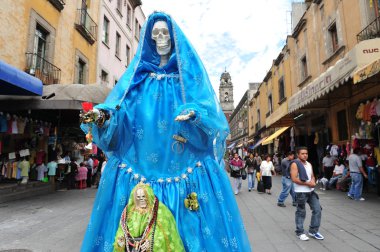 Religions in Mexico - Santa Muerte clipart
