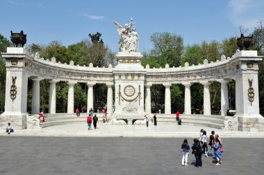 Monument to Benito Juarez in Mexico City -Mexico clipart