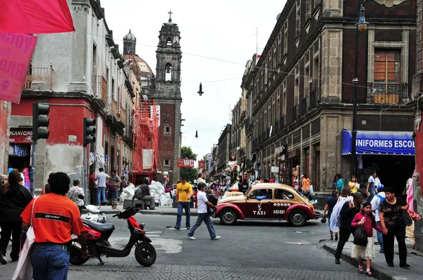 Mexico City utca-és városrészlet — Stock Fotó