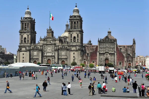 Metropolitan kathedraal van Mexico-stad — Stockfoto