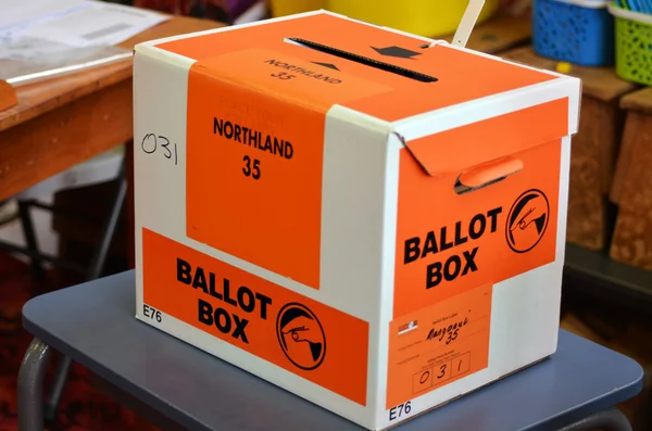Elecciones generales de 2014 - Elecciones en Nueva Zelanda — Foto de Stock