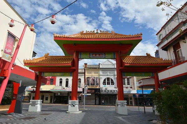 Çin Mahallesi, brisbane - queensland Avustralya — Stok fotoğraf