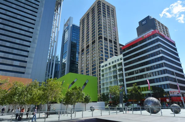 Vista a la ciudad de Brisbane — Foto de Stock