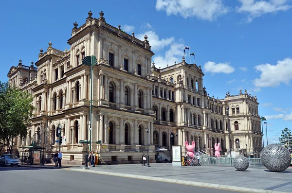 Treasury Casino ja hotelli - Brisbane Australia — kuvapankkivalokuva