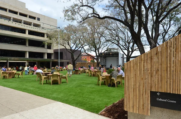 South bank parkgronden - brisbane, Australië — Stockfoto