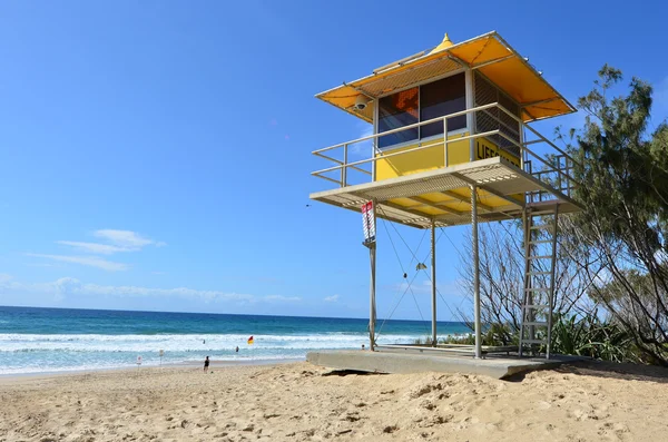 Lifeguard house in Gold Coast Queensland — Stock Photo, Image