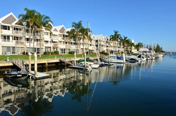 Żeglarstwo w Gold Coast, Queensland Australia — Zdjęcie stockowe