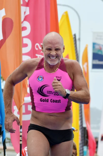 Grant Kenny race in Coolangatta Gold 2014 — Stock Photo, Image