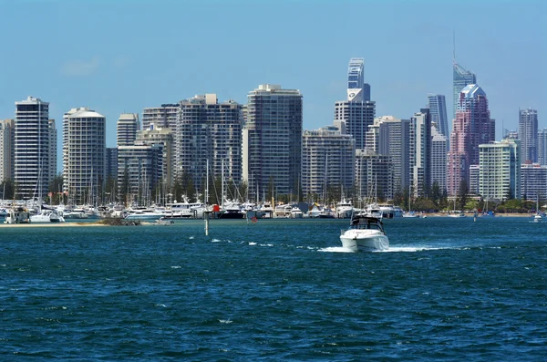 Horizonte de Surfers Paradise - Gold Coast Queensland Australia — Foto de Stock