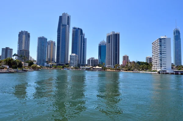 Skyline di Surfers Paradise - Gold Coast Queensland Australia — Foto Stock