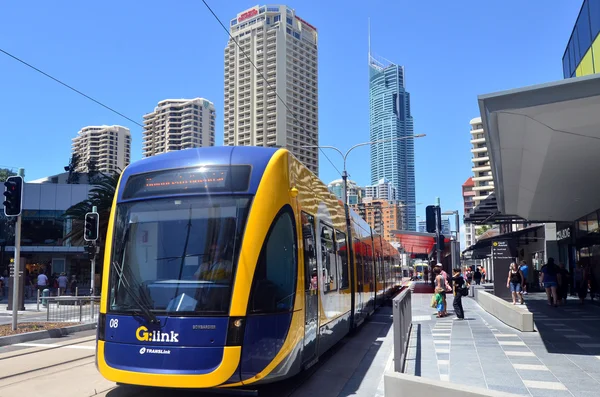 Gold Coast Light Rail G-Queensland Australia — Foto de Stock