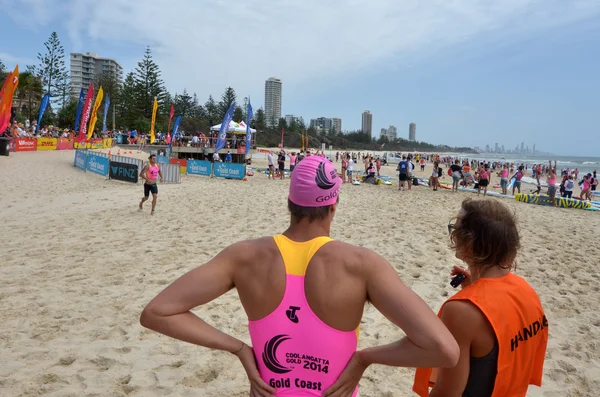 Coolangatta złota 2014 Queensland Australia — Zdjęcie stockowe