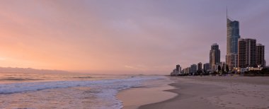 Surfers Paradise manzarası - Queensland Avustralya