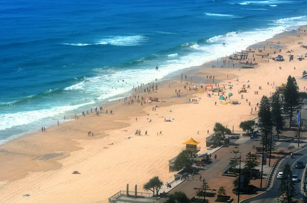 Surfers Paradise στον ορίζοντα - Queensland Αυστραλία — Φωτογραφία Αρχείου