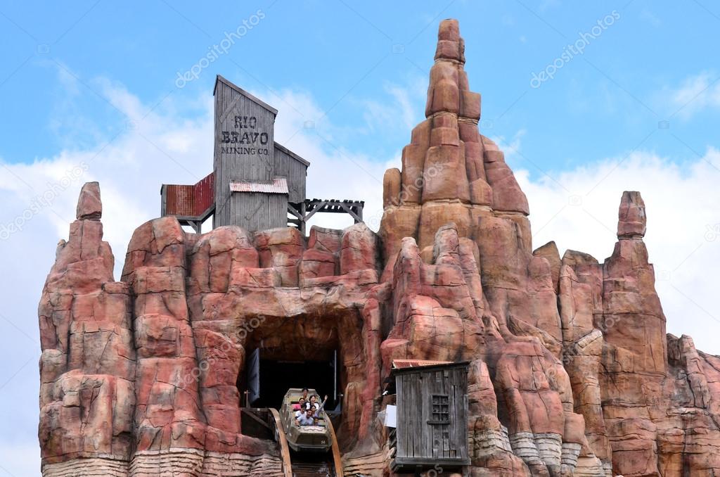 Wild West Falls Adventure Ride in Movie World Gold Coast Austral