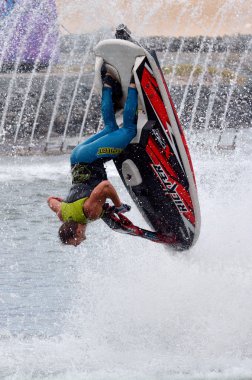 Jet Ski Haritayı deniz dünya Gold Coast Queensland Avustralya