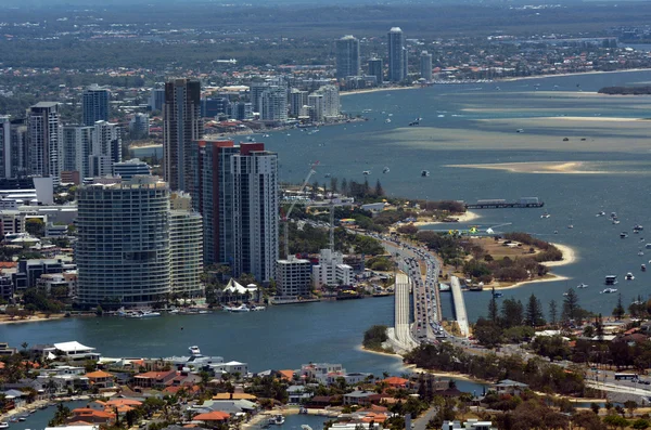 Southport Skyline - Gold Coast Queensland Australia — Stock Photo, Image