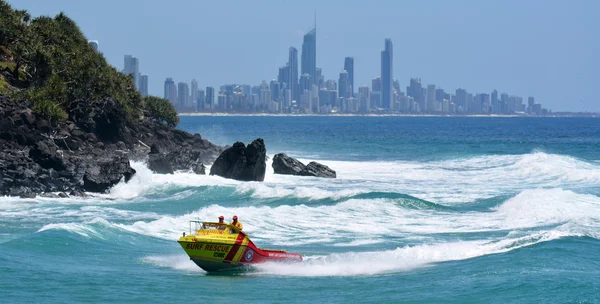 Australijskich ratowników w Gold Coast, Queensland Australia — Zdjęcie stockowe