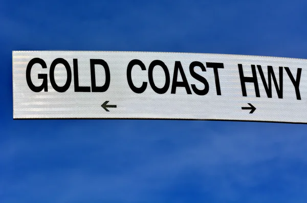 Gold coast highway königsland australien — Stockfoto