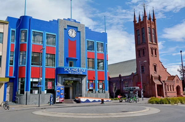 Palmerston North - Neuseeland - Kreatives Zentrum am Platz — Stockfoto
