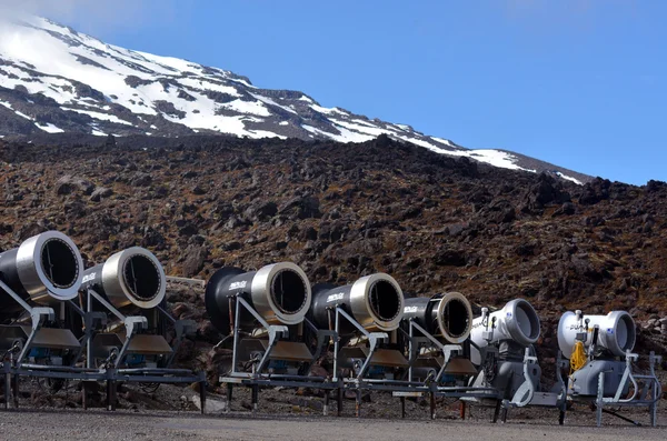 Snow Gun Snowmakers — Stock Photo, Image