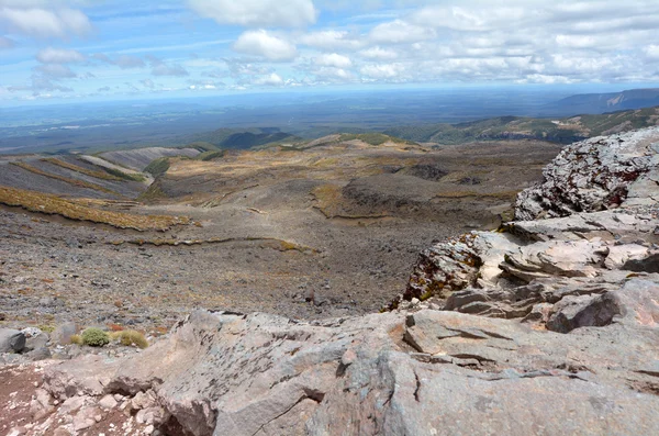 Landschaft des Tongariro-Nationalparks — Stockfoto