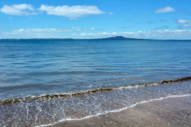Rangitoto Adası peyzaj Yeni Zelanda