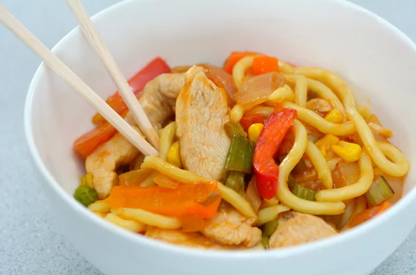 Asian noodles dish — Stock Photo, Image