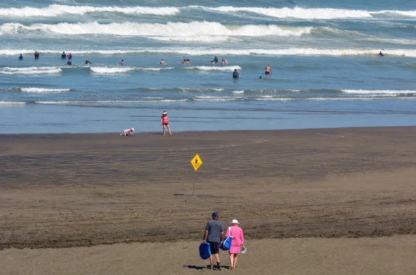 Pláže muriwai — Stock fotografie