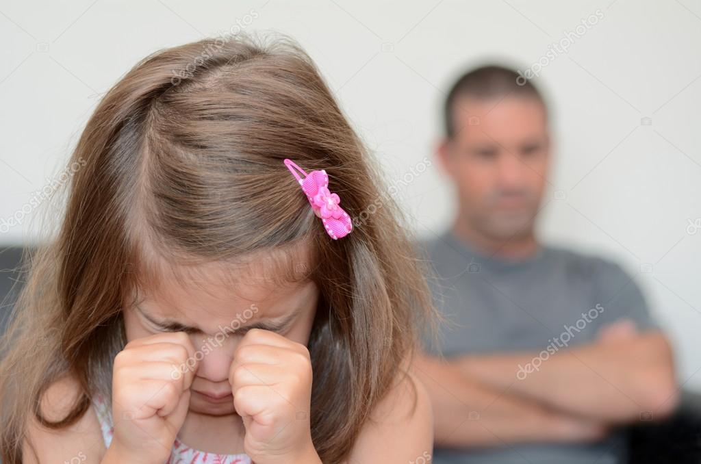 Little girl having a temper tantrum — Stock Photo © lucidwaters 61947895