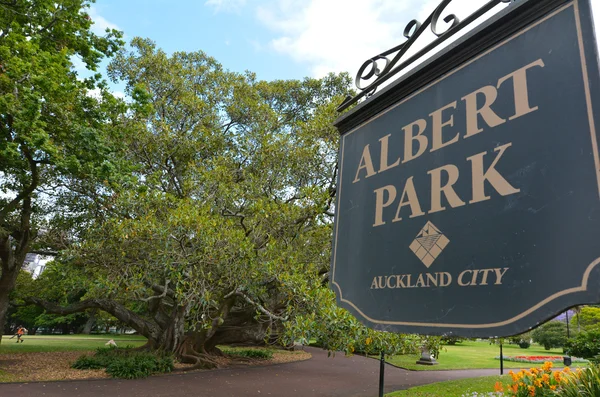 Albert park - Auckland Nieuw-Zeeland — Stockfoto