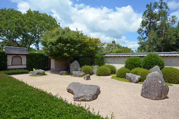 Jardin japonais de contemplation à Hamilton Gardens - Nouvelle-Zélande — Photo