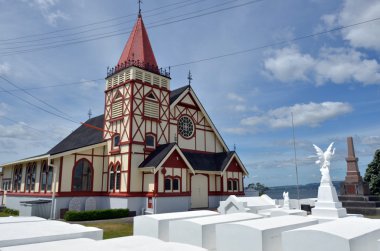 St Faith'in Anglikan Kilisesi Rotorua - Yeni Zelanda