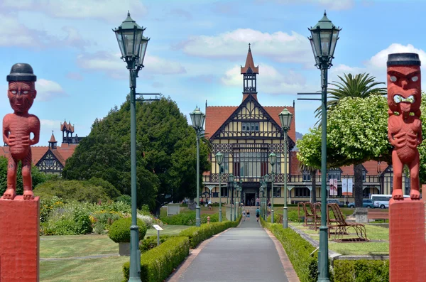 Museu de Arte e História de Rotorua - Nova Zelândia — Fotografia de Stock