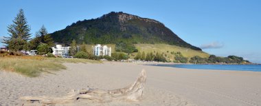 Mount Maunganui Yeni Zelanda manzara