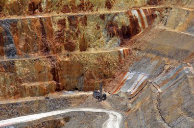 Waihi altın madeni kasabası - Yeni Zelanda