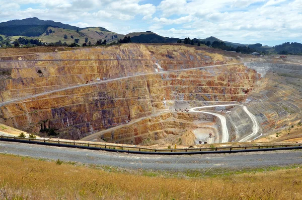 Martha Gold Mine in Waihi — Stock Photo, Image