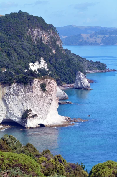 A légi felvétel a Te Whanganui-A-Hei — Stock Fotó