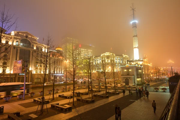 Shanghai - Bund eller Waitan — Stockfoto