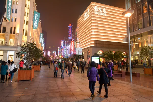 Shanghai - nanjing straße — Stockfoto