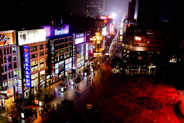 Shanghai - nanjing straße — Stockfoto