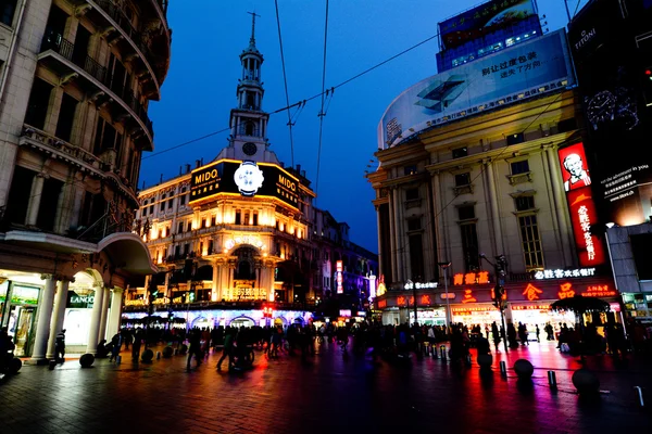 Shanghai - Nanjing Road — Zdjęcie stockowe