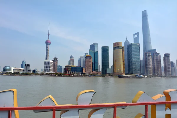 Shanghai - Pudong nytt område — Stockfoto