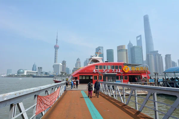 Shanghai - Pudong nytt område — Stockfoto