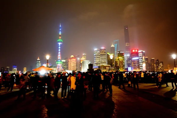 Shanghai - Pudong nowy teren — Zdjęcie stockowe