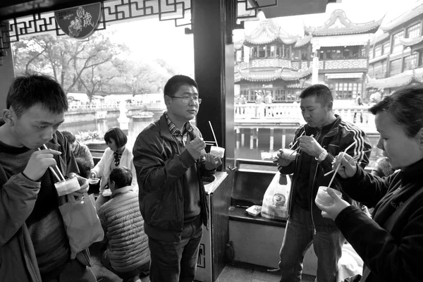 Shanghai - Cinese Dim sum gnocchi cibo — Foto Stock