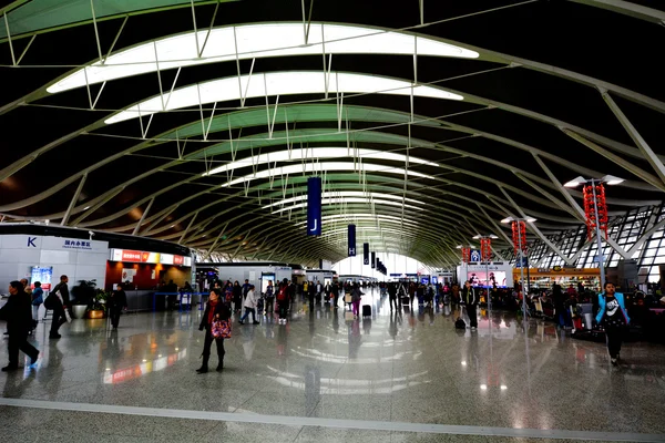 Shanghai pudong luchthaven — Stockfoto