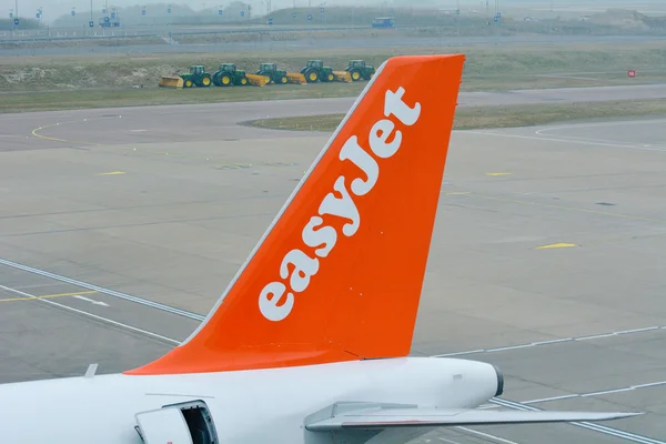 EasyJet πτήση αεροπλάνο — Φωτογραφία Αρχείου
