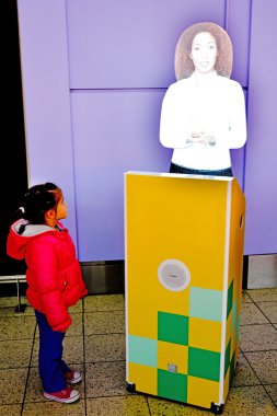 3D kadın hologram 