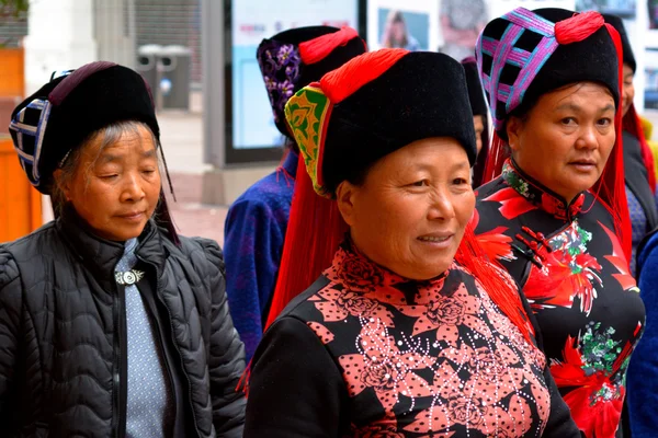 Grupo de mulheres chines — Fotografia de Stock